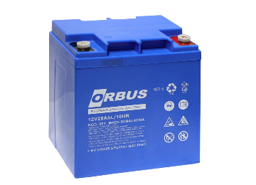 Orbus 12V 28 Ah Dikey