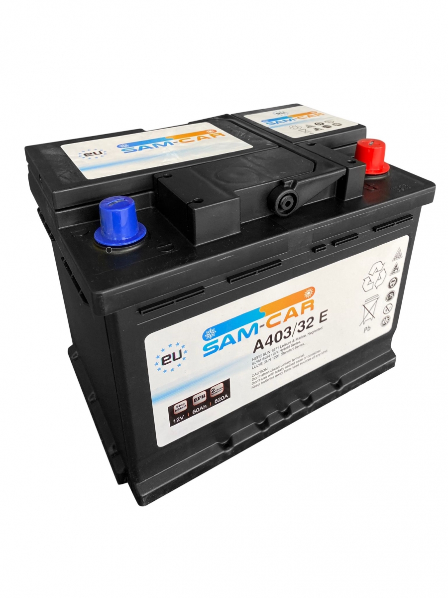 SC-60 AKÜ 60 AH EFB